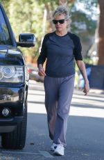 KIM BASINGER Out to Walking in Los Angeles 11/11/2021