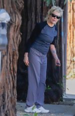 KIM BASINGER Out to Walking in Los Angeles 11/11/2021