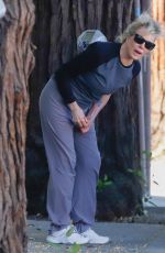 KIM BASINGER Out to Walking in Los Angeles 11/11/2021