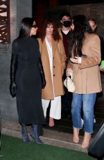 KIM KARDASHIAN, DEMI MOORE, RUMER WILLIS, KIM JONES and AMBER VALLETTA at in West Hollywood 11/20/2021