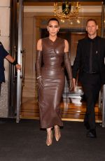 KIM KARDASHIAN Heading to an Event in New York 11/01/2021