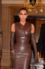 KIM KARDASHIAN Heading to an Event in New York 11/01/2021