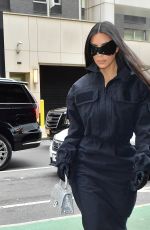 KIM KARDASHIAN Leaves Her Hotel in New York 11/02/2021