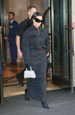 KIM KARDASHIAN Leaves Her Hotel in New York 11/02/2021