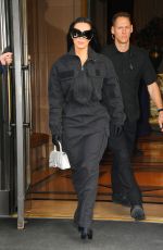 KIM KARDASHIAN Leaves Her Hotel in New York 11/02/2021