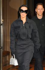 KIM KARDASHIAN Leaves Her Hotel in New York 11/02/2021