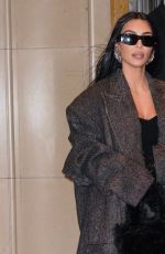 KIM KARDASHIAN Leaves Ritz Carlton Hotel in New York 11/02/2021