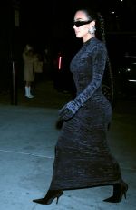 KIM KARDASHIAN Leaves Zero Bond in New York 11/03/2021