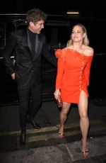 KIMBERLY WYATT Arrives at ITV Palooza! at The Royal Festival Hall in London 11/23/2021