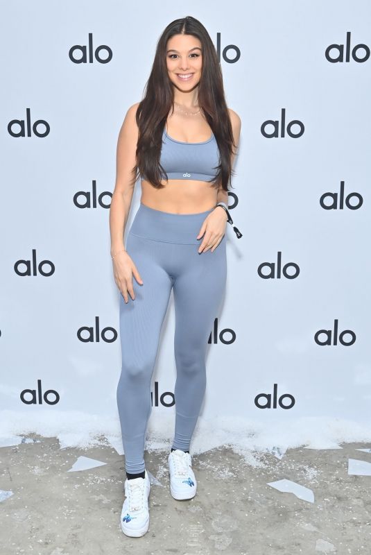KIRA KOSARIN at Alo Winter House in Los Angeles 11/04/2021