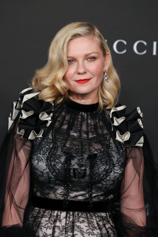 KIRSTEN DUNST at 10th Annual LACMA ART+FILM GALA in Los Angeles 11/06/2021