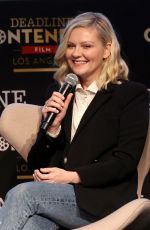 KIRSTEN DUNST at Deadline Contenders Film Panel in Los Angeles 11/14/2021