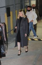 KIRSTEN DUNST Leaves Jimmy Kimmel Live in Los Angeles 11/116/2021