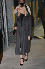 KIRSTEN DUNST Leaves Jimmy Kimmel Live in Los Angeles 11/116/2021