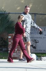 KRISTEN BELL and Dax Shepard Out in Los Feliz 11/02/2021