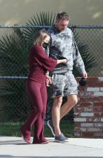 KRISTEN BELL and Dax Shepard Out in Los Feliz 11/02/2021