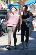 KRISTEN BELL Heading to Yoga Class in Los Feliz 11/29/2021