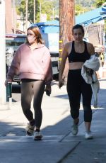 KRISTEN BELL Heading to Yoga Class in Los Feliz 11/29/2021