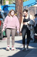 KRISTEN BELL Heading to Yoga Class in Los Feliz 11/29/2021