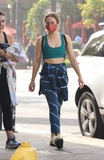 KRISTEN BELL Leaves a Gym Session in Los Angeles 11/19/2021