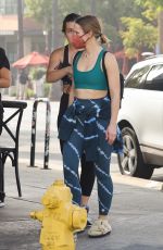 KRISTEN BELL Leaves a Gym Session in Los Angeles 11/19/2021
