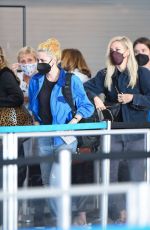 KRISTEN STEWART and DYLAN MEYER at JFK Airport in New York 11/06/2021