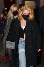 KRISTEN STEWART and DYLAN MEYER Out in New York 11/02/2021