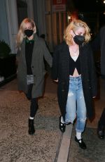KRISTEN STEWART and DYLAN MEYER Out in New York 11/02/2021