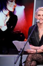 KRISTEN STEWART and JOAN JEYY at SiriusXM