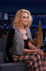 KRISTEN STEWART at Tonight Show Starring Jimmy Fallon in New York 11/03/2021