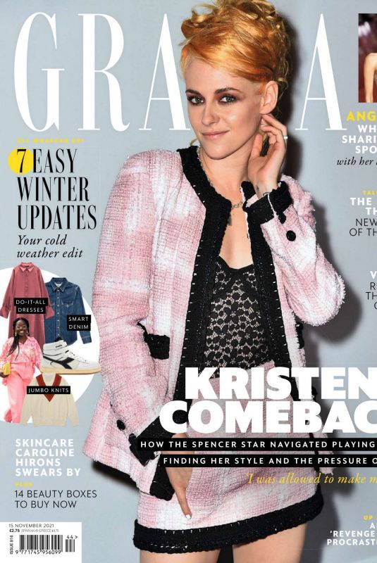 KRISTEN STEWART in Grazia Magazine, UK November 2021