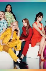 KRISTEN STEWART, JESSICA CHASTAIN, KIRSTEN DUNST, TESSA THOMPSON EMILIA JONES adn JENNIFER HUDSON in The Hollywood Reporter: Drama Actress Roundtable, November 2021