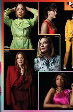 KRISTEN STEWART, JESSICA CHASTAIN, KIRSTEN DUNST, TESSA THOMPSON EMILIA JONES adn JENNIFER HUDSON in The Hollywood Reporter: Drama Actress Roundtable, November 2021
