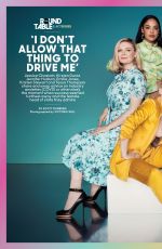 KRISTEN STEWART, JESSICA CHASTAIN, KIRSTEN DUNST, TESSA THOMPSON EMILIA JONES adn JENNIFER HUDSON in The Hollywood Reporter: Drama Actress Roundtable, November 2021