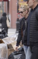 KRISTEN STEWART Out and About in New York 11/30/2021