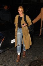 KRISTENS TEWART Out for Dinner After Jimmy Fallon Show in New York 11/03/2021