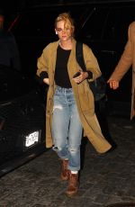 KRISTENS TEWART Out for Dinner After Jimmy Fallon Show in New York 11/03/2021