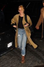 KRISTENS TEWART Out for Dinner After Jimmy Fallon Show in New York 11/03/2021