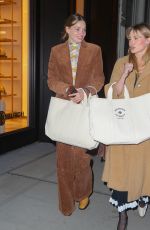 KRISTINE FROSETH Out with a Friend in New York 11/03/2021