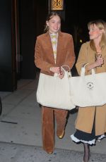 KRISTINE FROSETH Out with a Friend in New York 11/03/2021