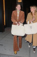 KRISTINE FROSETH Out with a Friend in New York 11/03/2021