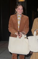 KRISTINE FROSETH Out with a Friend in New York 11/03/2021