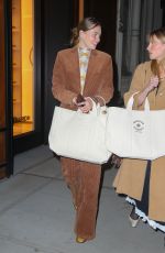 KRISTINE FROSETH Out with a Friend in New York 11/03/2021