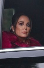 KYLE RICHARDS on the Set of Real Housewives of Beverly Hills, Season 12 in Los Angeles 11/05/2021