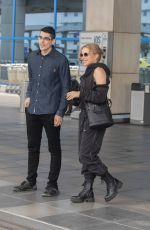 KYLIE MINOGUE Arrives in Athens 11/09/2021