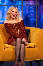 KYLIE MINOGUE at Jonathan Ross Show in London 11/13/2021