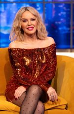 KYLIE MINOGUE at Jonathan Ross Show in London 11/13/2021
