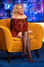KYLIE MINOGUE at Jonathan Ross Show in London 11/13/2021