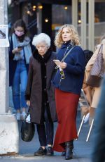 KYRA SEDGWICK Out with Her Mother in New York 11/06/2021