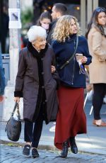 KYRA SEDGWICK Out with Her Mother in New York 11/06/2021